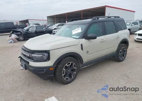 2024 Ford Bronco Sport Outer Banks из США, поврежденный, VIN 3FMCR9C61RRF50842